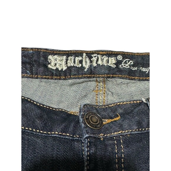 MACHINE POUR NEUF MODE Jeans Distressed Destructed Stretch‎ Size 11 Juniors - Picture 6 of 13